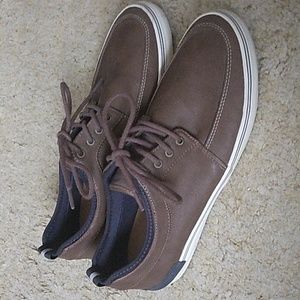 Goodfellow & Co Men's Brown Dress-Loafer Shoes Size 11